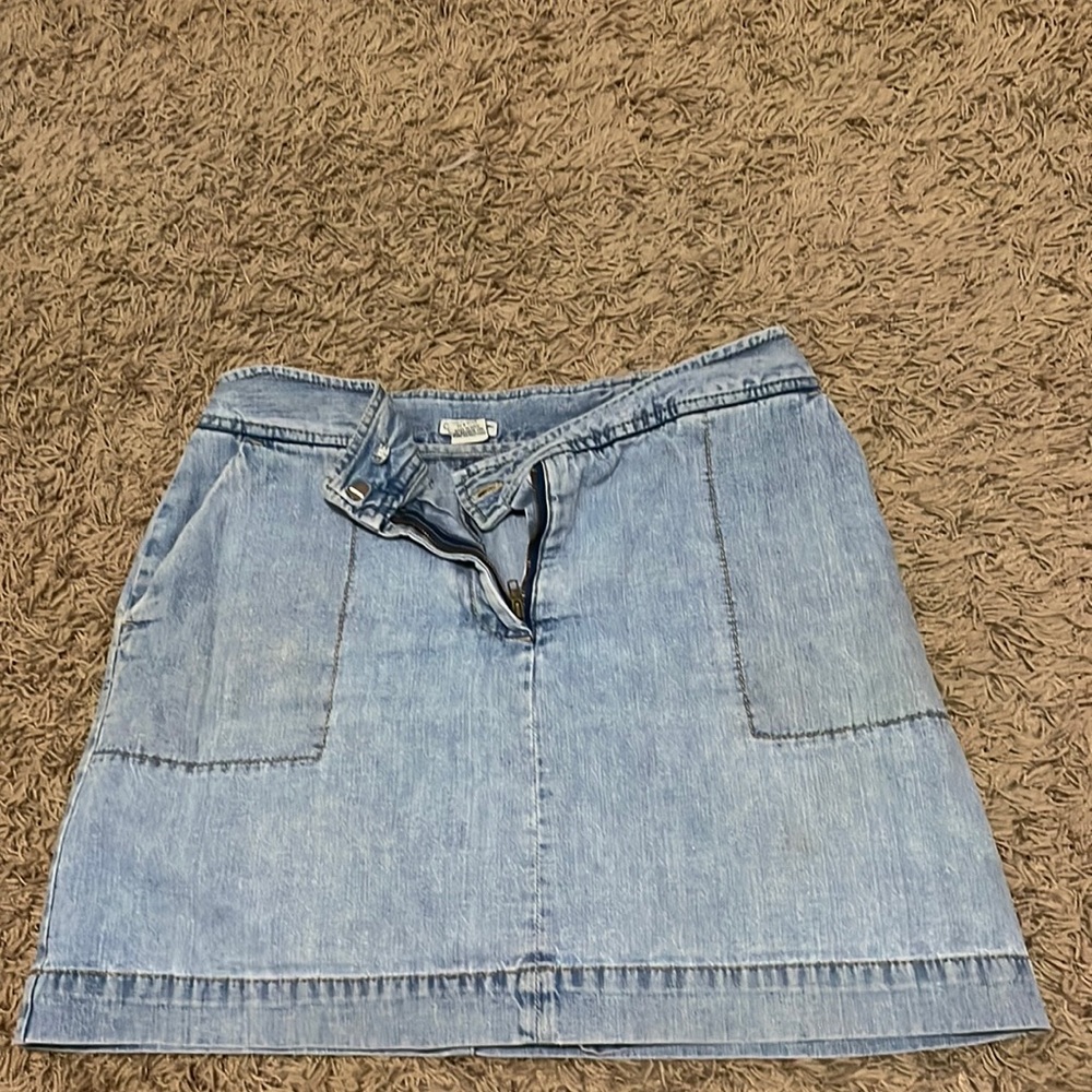 Jean skirt size 10